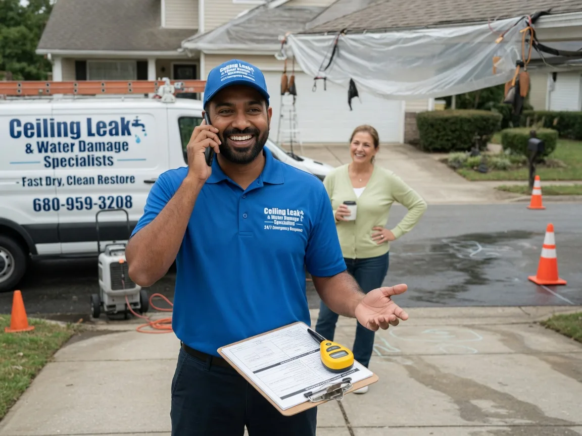 Ceiling Leak Cleanup Chino Valley, AZ FAQs